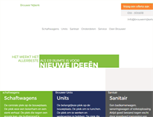 Tablet Screenshot of brouwernijkerk.nl